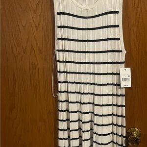 Striped Sleeveless Dress